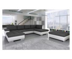 JUSTyou TOKIO MAXI Wohnlandschaft Weiß Grau
