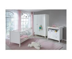 JUSTyou Fauro Kinderzimmer-Set Weiß