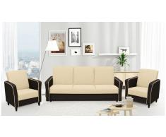 JUSTyou Laguna Polstergarnitur Braun Beige