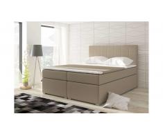 JUSTyou Alicie Boxspringbett 126x180x200 cm Beige