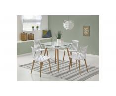 JUSTyou Tonic Essgruppe Weiß Beige
