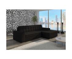 JUSTyou Conforti Schlafsofa 165x270x80 cm Schwarz