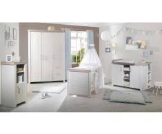 JUSTyou Janne Kinderzimmer-Set mit Funktionsbett Weiß
