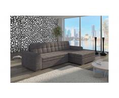 JUSTyou Conforti Schlafsofa 165x270x80 cm Grau