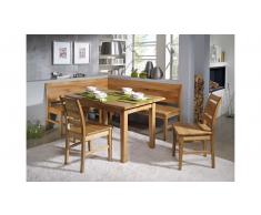 JUSTyou Cassini III Essgruppe Massivholz Wildeiche