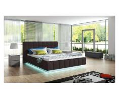 JUSTyou PRATO Polsterbett 210x226x105 cm Braun