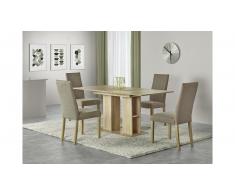 JUSTyou Kornel Essgruppe Sonoma Eiche | Beige