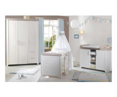 JUSTyou Kalle Kinderzimmer-Set mit Funktionsbett Weiß
