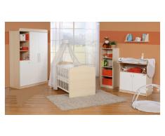 JUSTyou Noak Kinderzimmer-Set mit Funktionsbett Weiß