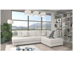 JUSTyou Hekla Ecksofa Rechts Struktur Creme