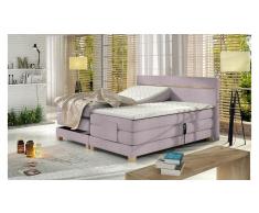 JUSTyou Dione Boxspringbett Helllila 160x200