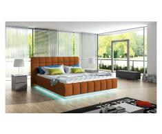JUSTyou PRATO Polsterbett 210x226x105 cm Orange