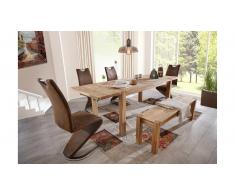 JUSTyou Terpsichore Essgruppe Eiche Braun