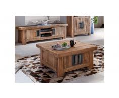 JUSTyou Laroc Couchtisch Teakholz
