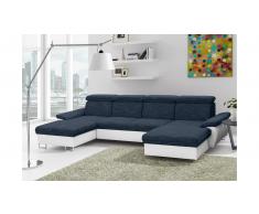 JUSTyou Magic Wohnlandschaft Weiß Blau