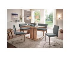 JUSTyou Cinque II Essgruppe Sonoma Eiche | Grau