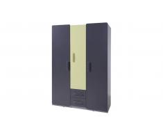 JUSTyou LIGA Drehtürenschrank (BxHxT): 140x203x62 cm