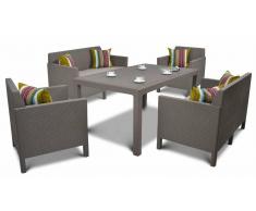 JUSTyou Saint Vincent Essgruppe Cappuccino Sand