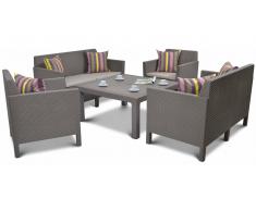JUSTyou Saint Vincent Family Essgruppe Cappuccino Sand