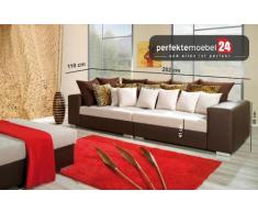 FLORENTINE Sitzsofa Sofagarnitur Wohnlandschaft Eckcouch Couch Sofa mit Ecke (gobi)