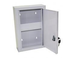 Erste Hilfe-Arzneischrank Kompakt Metall pulverbeschichtet ohne Füllung