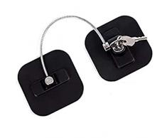 jieGorge Sicherheitsschloss RäUmungsverkauf!!!Kindersicherheitsschloss Fenster Kühlschrank Sicherheitsbegrenzungsschloss für Schubladentür Secur