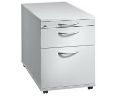 Rollcontainer SIGNA TC (Hängeregister) mit Bogengriff Grau