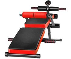 ZHTY Verstellbare Fitnessbänke, Gewichtheberbett, verstellbare Multifunktions-Sit-up-Board-Fitnessgeräte Bauchbauch Hantelhocker Klappbarer Sporthocker Verstellbare Fitnessbänke