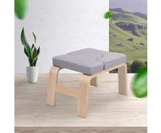 Hifuture Yoga Hocker, Multifunktionale Yoga-Kopfstandbank Kopfstand Hocker Sport-Übungsbank Yoga-Inversionsstuhl Hocker Fitnessgeräte Für Familienturnhalle Müdigkeit Lindern