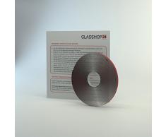 Silikon Dichtlippe / Kostenloser Versand / Schmutzlippe für Kaminplatte / Glasbodenplatte / Ofenplatte / Bodenplatte / Kaminofenplatte - 4,5m glasklar