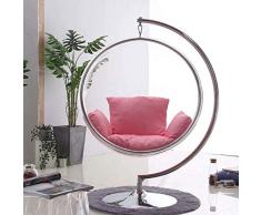 SMGPYHWYP Space Chair Schaukelstuhl, Transparenter Bubble Chair, Net Red Glass Ball Chair, Acryl Korbschaukel