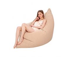 WANGLXCH Liege Riesen Sitzsack Stuhl, Lazy Sofa Indoor-Wohnzimmer Gamer Sitzsäcke, Outdoor-Wasserdicht Garden Floor Cushion Lounger Sitz
