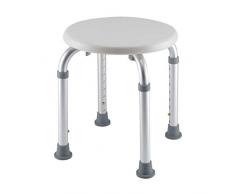 MorNon Badhocker Duschhocker Rund Duschstuhl Drehbar Badehilfe Badestuhl Verstellbar FüR Alter, Schwangere