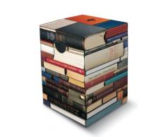 Remember Leseratte Papphocker, Pappe, Mehrfarbig, 32,5cm x 44,4cm