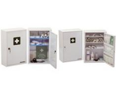 LEINA-WERKE REF 22009 Verbandschrank Medisan D, ohne Inhalt, weiß