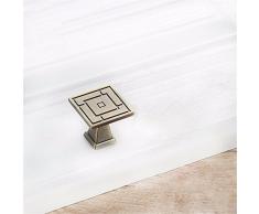 MmDLai Antiker Einlochgriff Atmosphäre Einfacher Antiker Griff Continental Schrankgriff Antiker Schrank Türgriff B Griff ziehen