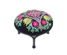 Marrakesch Orient & Mediterran Interior Orientalische Fussablage Sitzhocker Hocker Ablage Hocker Mahesh - 1 -