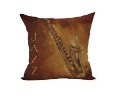 Nunubee Retro Bettwäsche aus Baumwolle Dekorative Kissenbezug Platz Heim für Sofa Bett Auto Stil 9