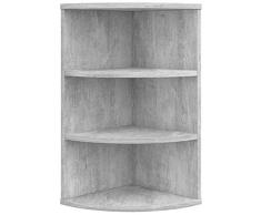 Vicco Eckregal ECKI 0,5 - Hängeregal Wandregal Bücherregal Regal Design