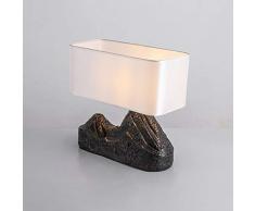 LLYU Moderne kreative Boutique Designer-Sofa im Wohnzimmer chinesischen Rockery Wohnzimmer Schlafzimmer Tuchabdeckung Tischlampe