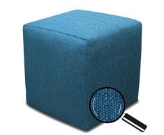 Best For Home Sitzhocker Sitzwürfel Bodenkissen Fußhocker 40x40x40 cm viele Farben