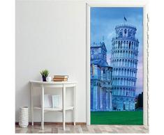 weihnachtsgeschenk Bibliotheksregal London Platform Adhesive 3D Tür Aufkleber DIY Wateproof Tapete Für Glasschiebetüren Wohnkultur Aufkleber Aufkleber