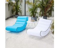 ARIESDY Airchair Air Chair Luftsessel Aufblassessel Luftm?Bel Camping Reisen Pool Meer inklusive Transportrucksack waschbar stylisch