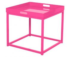 ABC home Tabletttisch, skandinavischer Stil, Rot