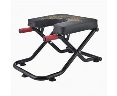COUYY Faltbare Yoga Stuhl Inverted Hocker - Standing Yoga Stuhl Inverted Hocker, geeignet für die Unterbringung, Gymnastik-Eignung Ideal Schulterstütze Stuhl, Übungsleiter Rahmen,Schwarz