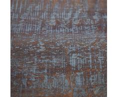 Rustikaler Hocker aus Massivholz Sitzhocker Fußhocker Blumenhocker Schemel Holz Blumenständer Deko Hocker 42 x 45 x 24 cm - Jeder Hocker ein Unikat