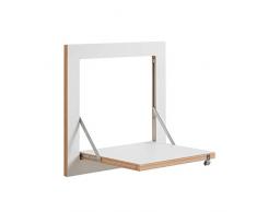 Ambivalenz Fläpps Regal 40x40, weiß Kante Holz lackiert BxHxT 40x40x31cm klappbar