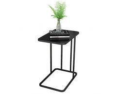 Wohnzimmer Beistelltisch, Sofa-Beistelltische, Metall Kaffee Laptop C Tabelle