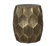 Casa Padrino Wohnzimmer Beistelltisch Antik Gold 37 x H. 42,5 cm