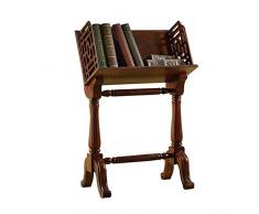 JCNFA Zeitungsständer/Zeitungsständer, Büro Dekoration, Bibliotheksregale, Organizer Regale for CDs, Schallplatten Stehendes Bücherregal (Color : Chestnut, Size : 23.62 * 14.09 * 36.22in)